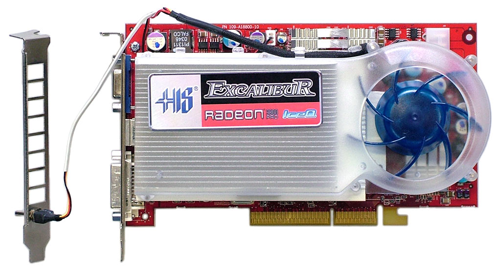 Tichý Radeon 9800 PRO - HIS IceQ edition