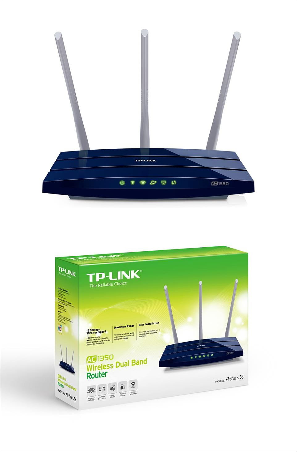 WiFi router TP-Link Archer C58 v prodeji