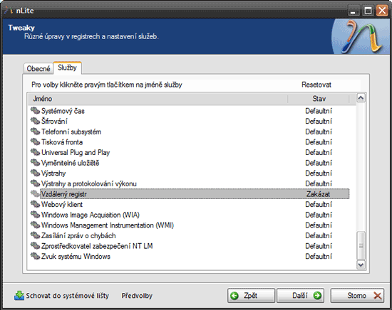 nLite: Instalace Windows XP SP3 na míru