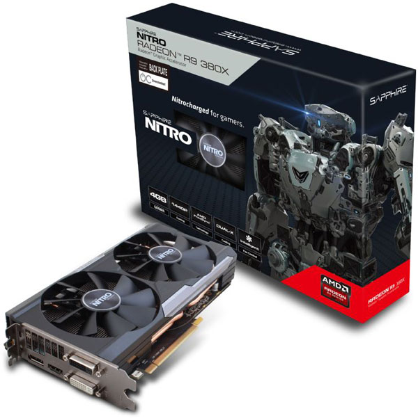 Grafická karta AMD Radeon R9 380X – Sapphire R9 380X Nitro OC