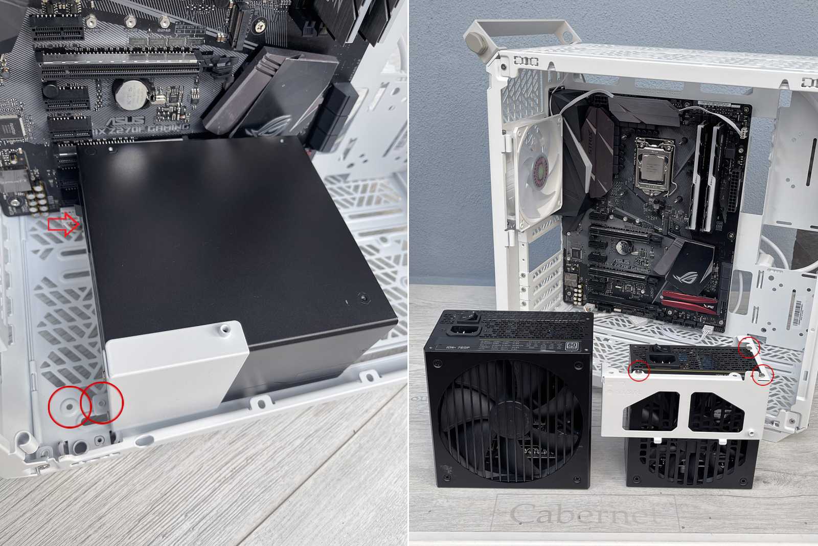 Test skříně Cooler Master Qube 500 FlatPack: Udělej si sám