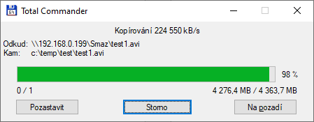 Stahování po Wi-Fi 6