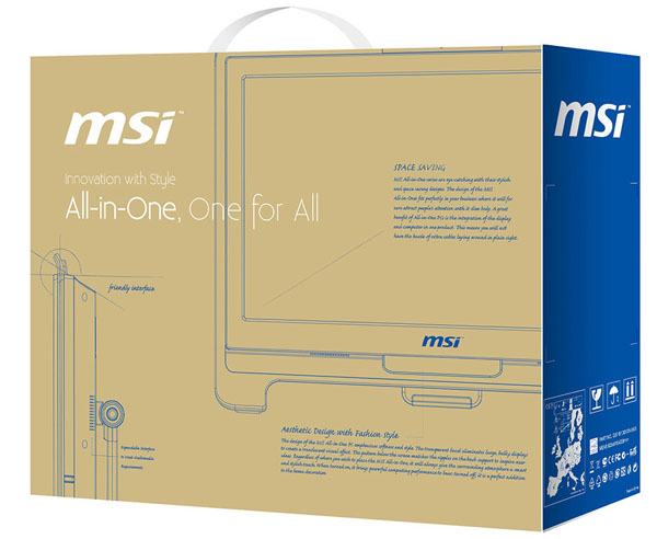 MSI vydává Wind Top AE1941 All-in-One desktop