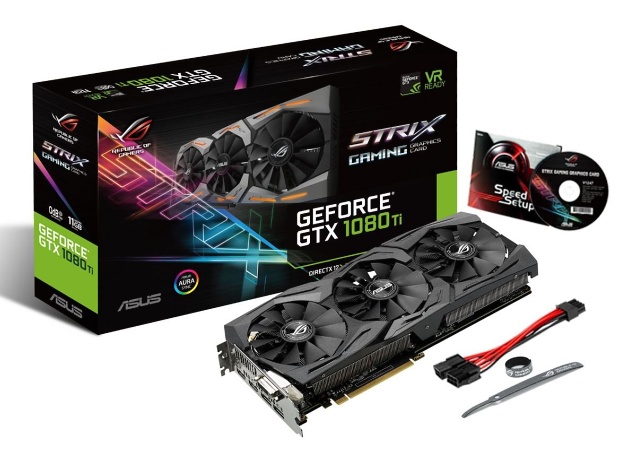 Asus ROG Strix OC GTX 1080 Ti ve 23 (4K) hrách a testech