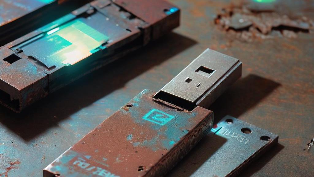 Flash disk má směšnou kapacitu 8KB, ale data na něm vydrží přes 200 let