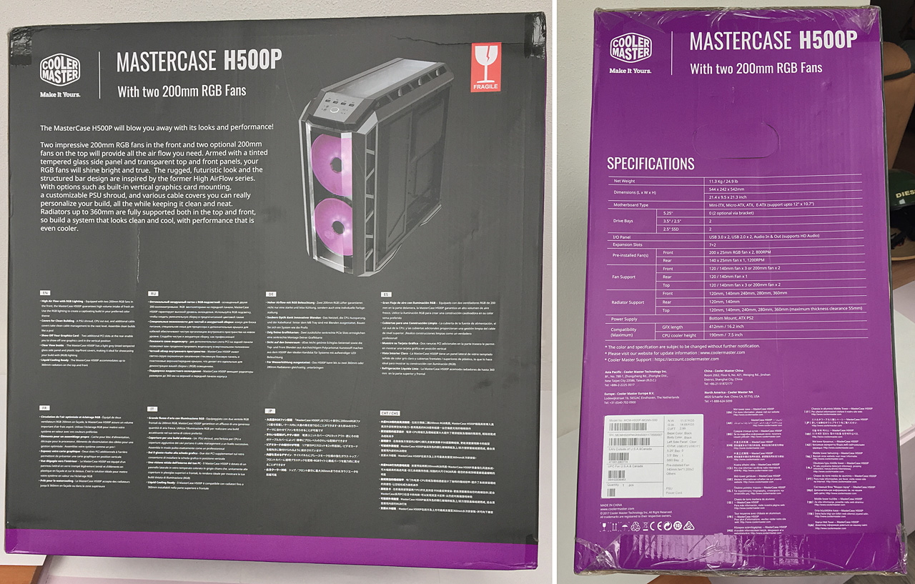 CM MasterCase H500P: velký kalibr na výkonné PC