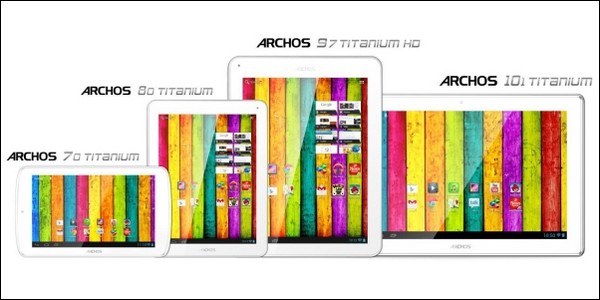 Archos Titanium: Hliníkové tablety s nízkou cenou i super displejem