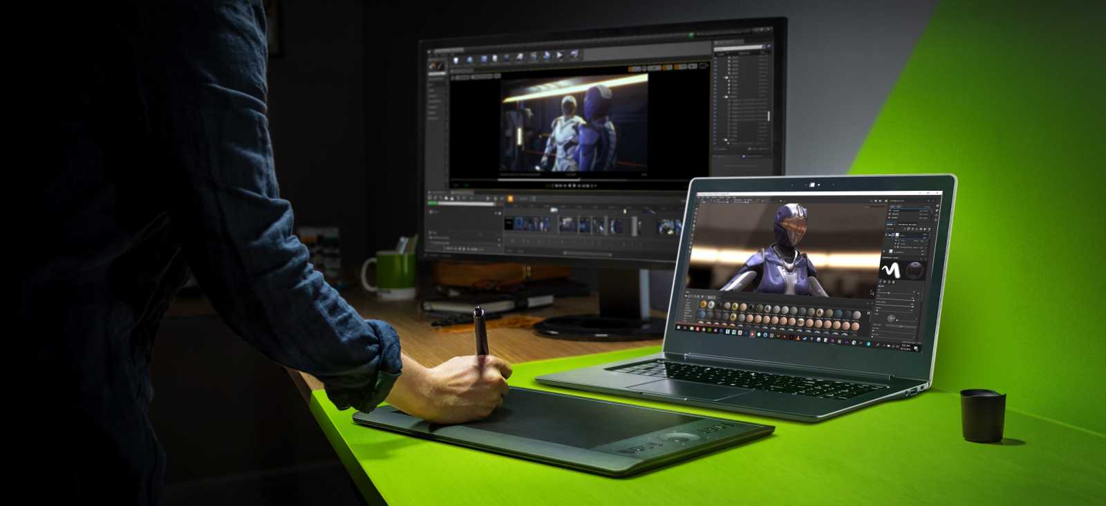 Nvidia Studio podpoří výkonnost 40 milionů tvůrců