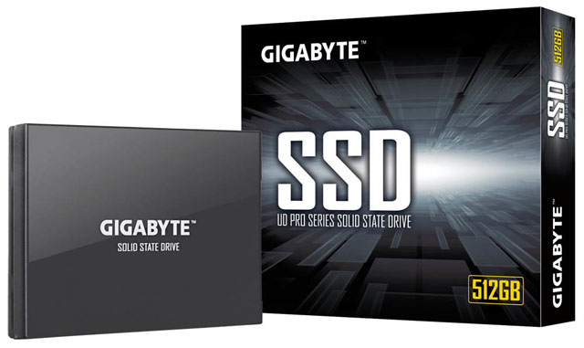 Gigabyte představil svoji první řadu 2,5" SSD s označením UD Pro