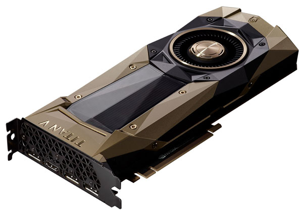 Nvidia přichází s novým vlajkovým modelem Titan V s čipem Volta za 65 000 Kč