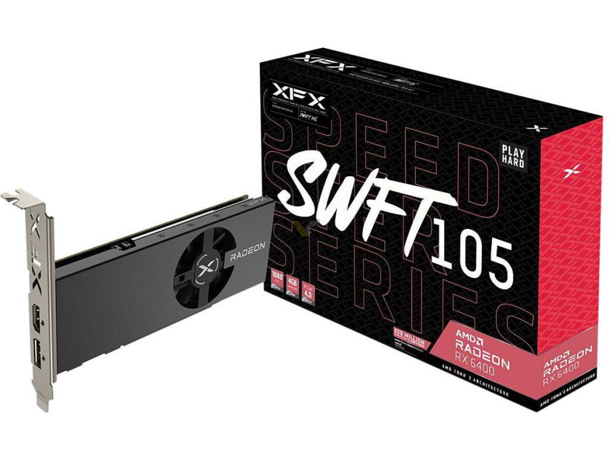 AMD v tichosti vydala low-end grafiku Radeon RX 6400