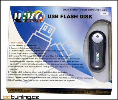 Data v kapse - USB Flash Disk