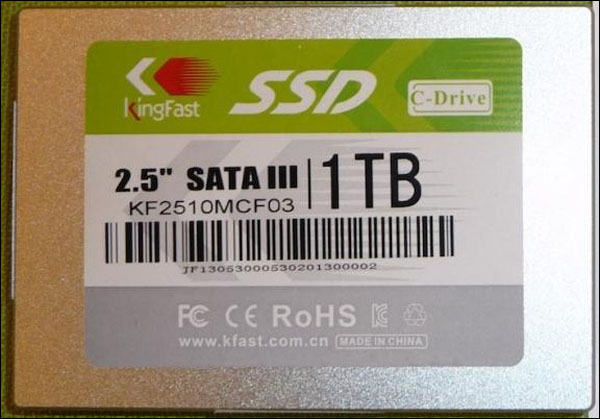 KingFast představil svůj C-Drive 1 TB SSD disk