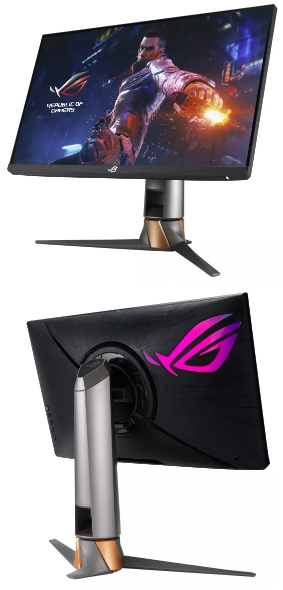 Monitor Asus PG259QN má Fast IPS panel s frekvencí až 360 Hz