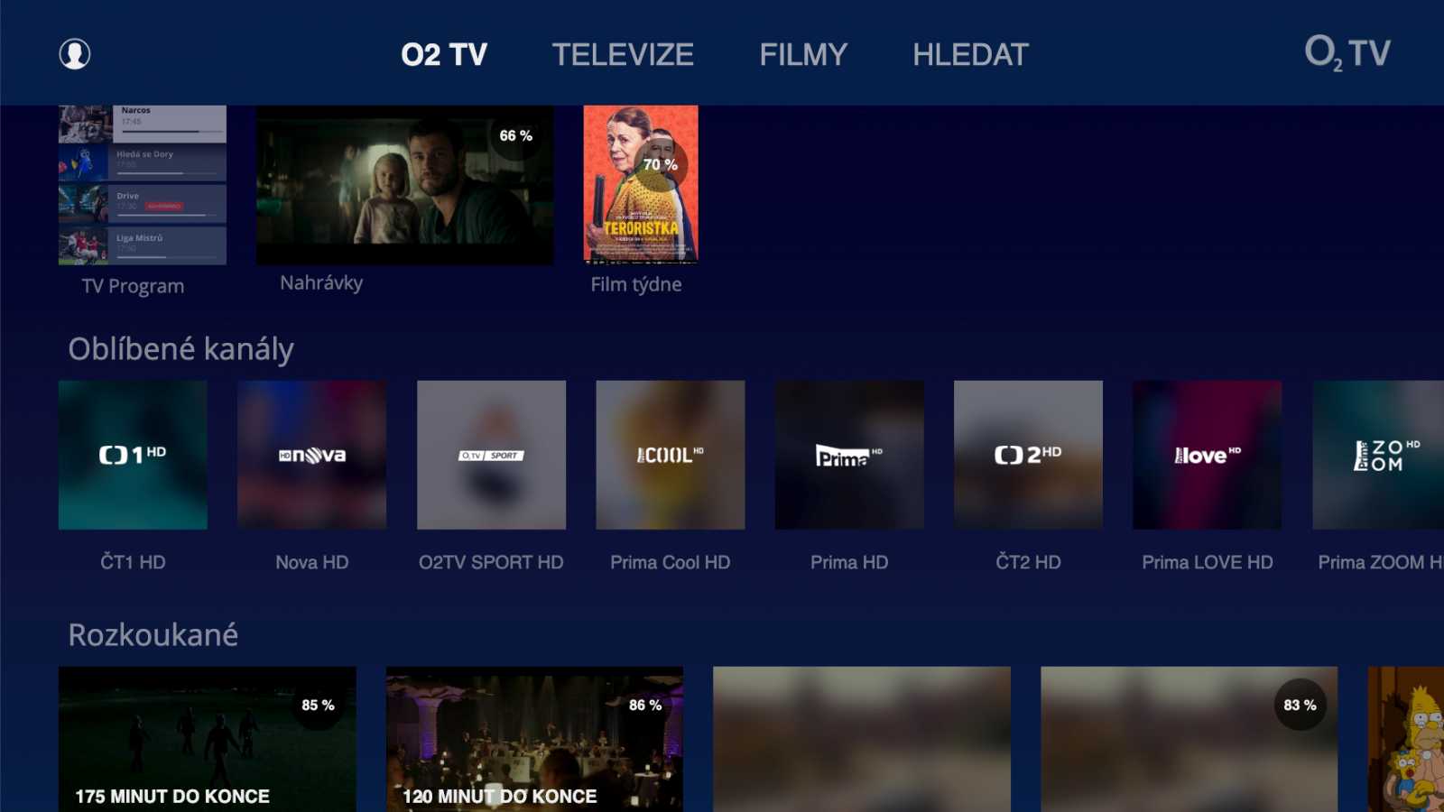 O2 TV na chytrých televizorech Samsung spustíte i bez set-top boxu