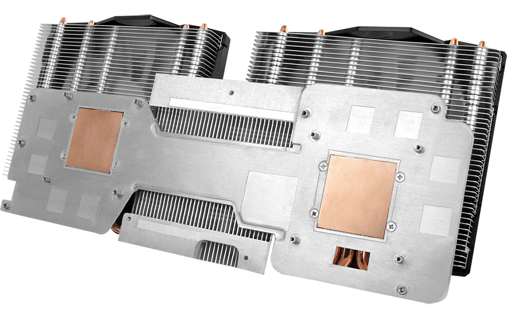 Arctic stvořil duální chladič pro dvoujádrovou grafiku Radeon HD 6990