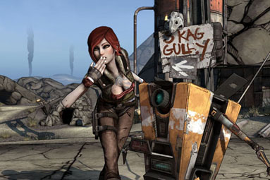 Borderlands — komixová grafika v UT3 enginu