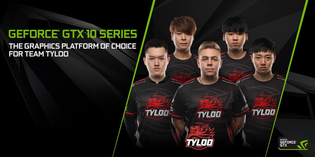 Nvidia rozšiřuje soupisku GeForce Esport o profesionální CS:GO tým TYLOO