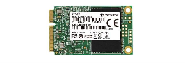 Transcend mSATA 230S: SSD pro mobilní zařízení