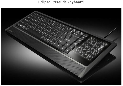 Dotykové klávesnice Mad Catz Eclipse