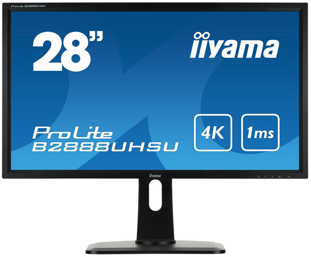 Iiyama oznámila vydání 28" herního monitoru B2888UHSU s UHD rozlišením 