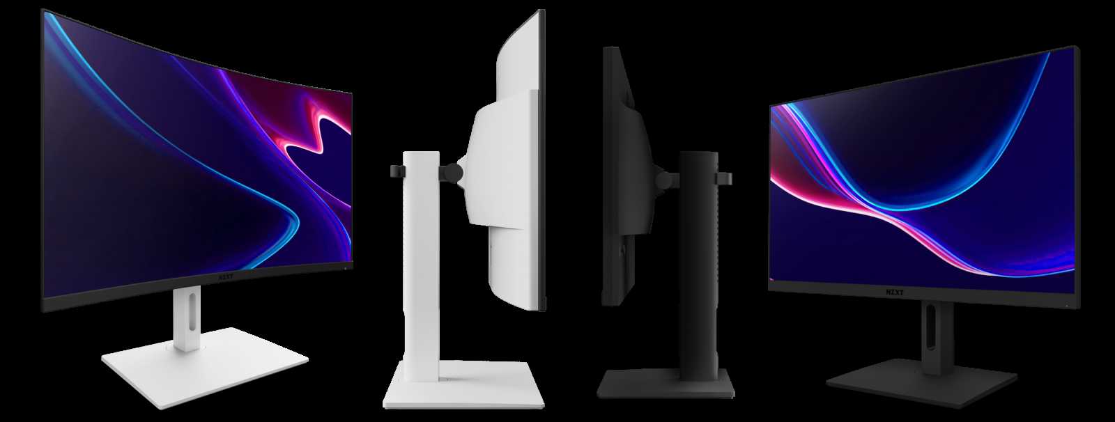 NZXT ukázalo nové herní monitory, jsou velké a vsází na minimalistický vzhled