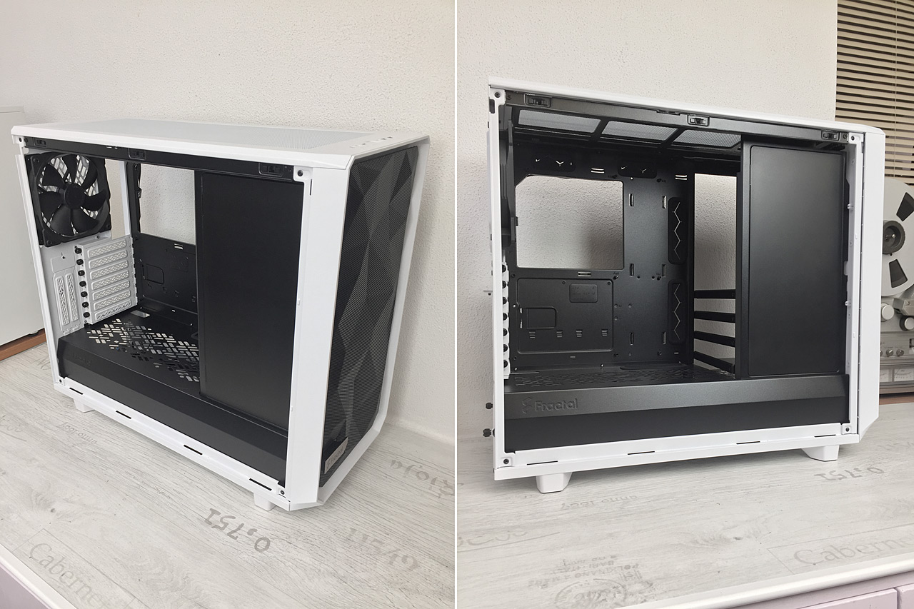 Test skříní Fractal Design Meshify 2 a Meshify 2 XL