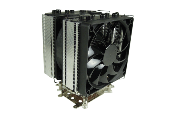 Gelid Black Edition – chladič se 7 heatpipe trubicemi