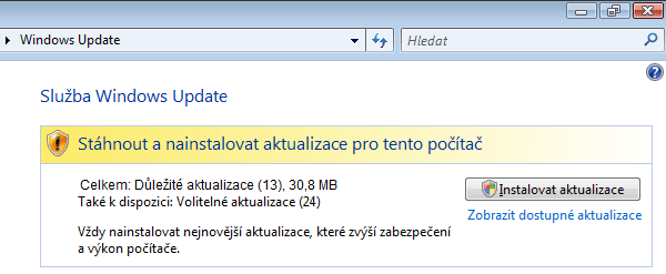 Vistalizace 3: optimalizace systému - první část