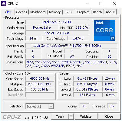 Intel Core i9–11900K a Core i7–11700K v testu