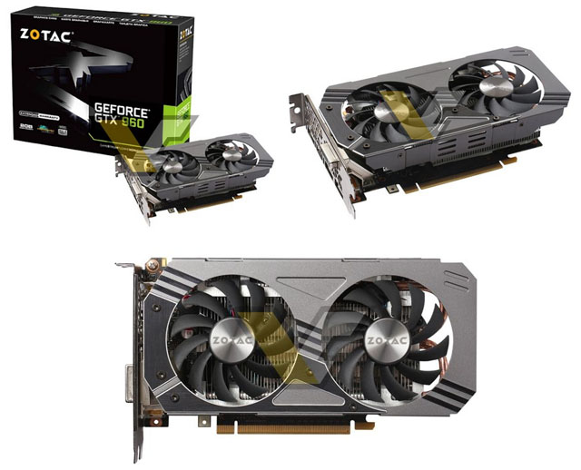 Odhaleny první snímky grafické karty GeForce GTX 960 v podání ASUS, EVGA a ZOTAC