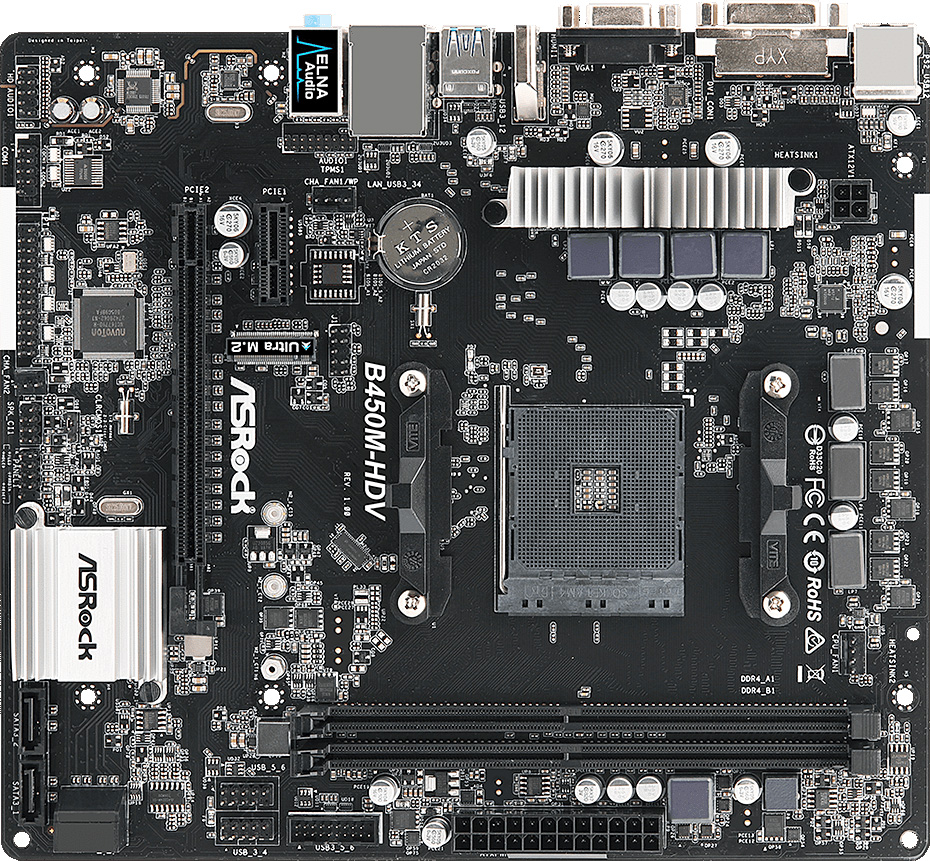 Základní deska ASRock B450M-HDV