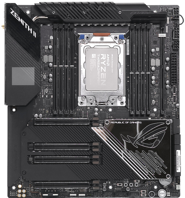 AMD Threadripper 3970X a ASUS ROG Zenith II Extreme