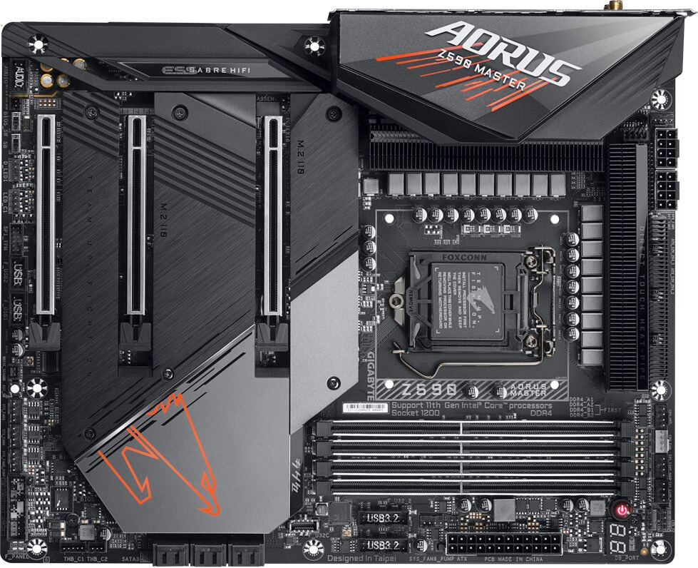 Základní deska GIGABYTE Z590 AORUS MASTER