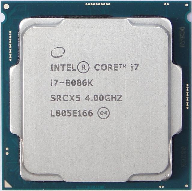 Limitovaná edice Core i7-8086K s taktem až 5,0 GHz v testu