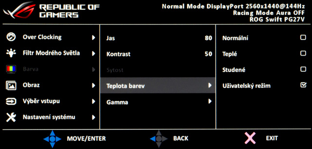 ASUS ROG PG27VQ: zakřivené TN s G-SYNC a RGB LED