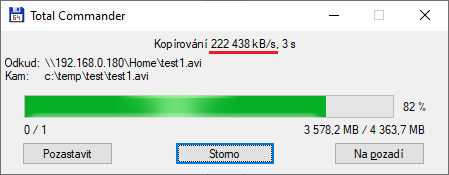 Wi-Fi 6 připojená přes 2.5 GbE