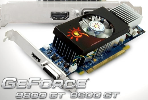 Nízkoprofilový GeForce 9800GT