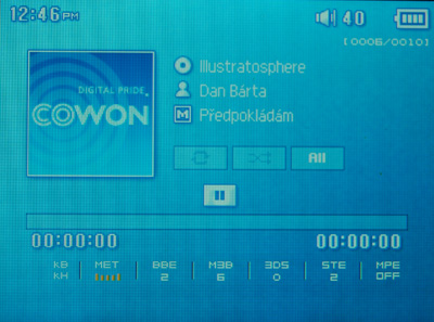 Cowon iAudio D2: Multimédia na dotek. Doslova!