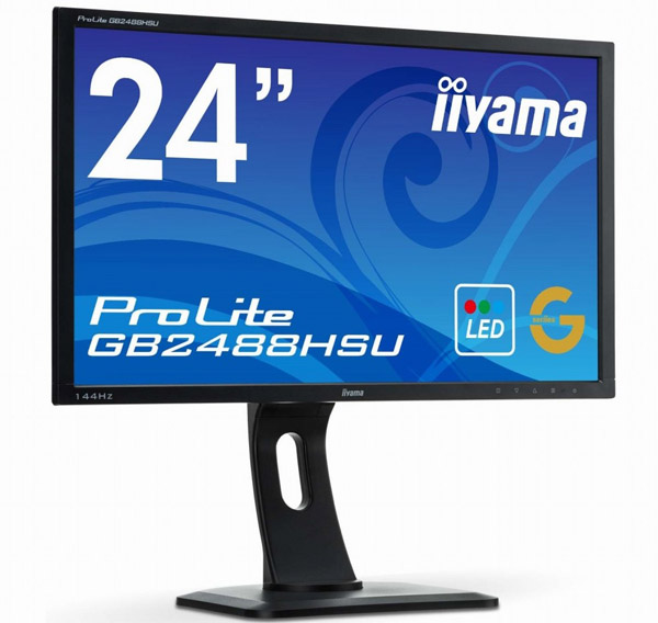 Iiyama uvádí na trh 24" herní monitor GB2488HSU ze série ProLite