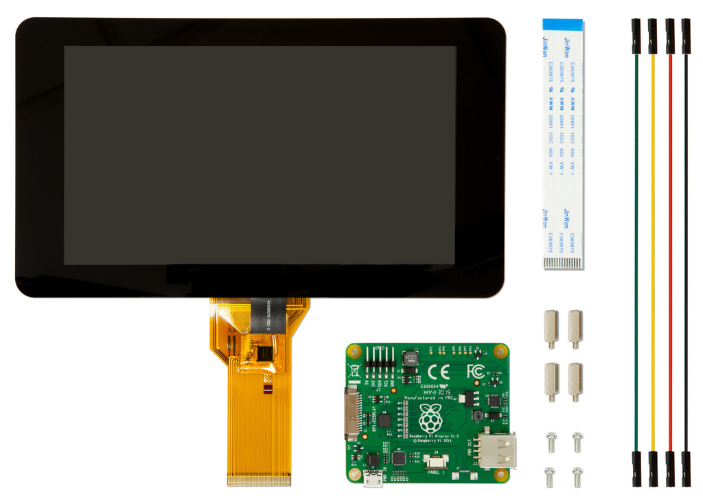 Raspberry Pi dostává oficiální dotykový displej