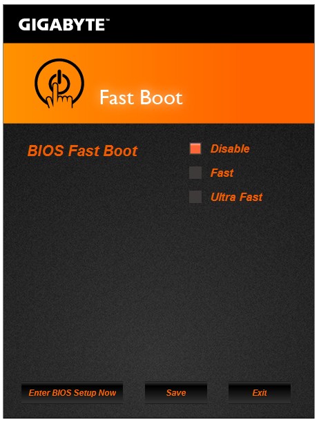 Fast Boot – urychlení načítáního operačního systému