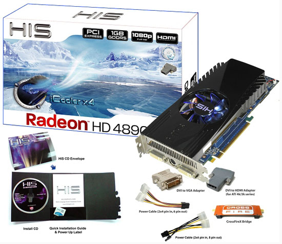 HIS Radeon HD 4890 iCooler x4