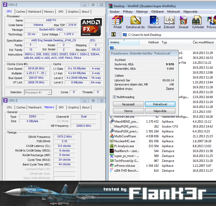 Taktování AMD FX Vishera – dosáhli jsme až na 5833 MHz