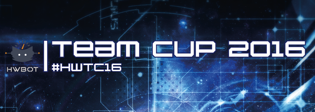 Oficiální logo HWBOT Team CUPu 2016