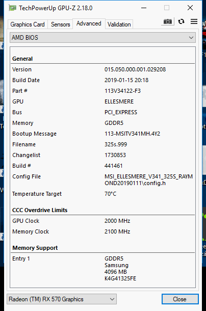 MSI Radeon RX 570 Armor 4G vs. GTX 1650 Gaming X