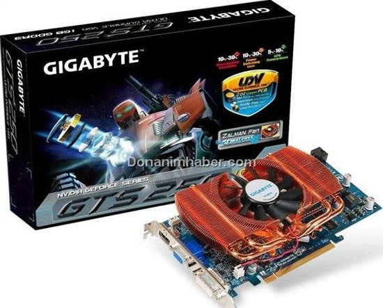 GeForce GTS 250 s chladičem Zalman