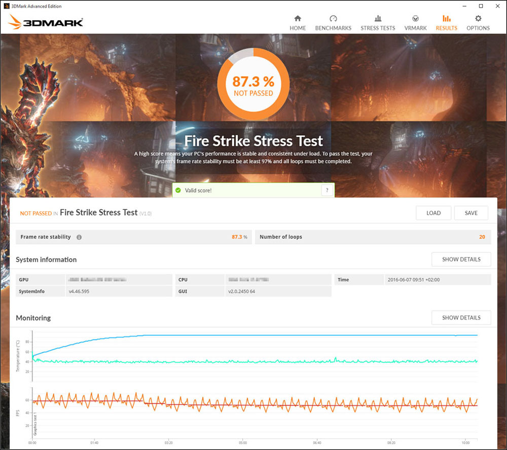 Futuremark přidává do 3DMarku stresové testy stability a výkonu vaší sestavy