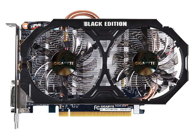 GIGABYTE pracuje na tzv. "Black Edition" grafické karty GeForce GTX 750 Ti