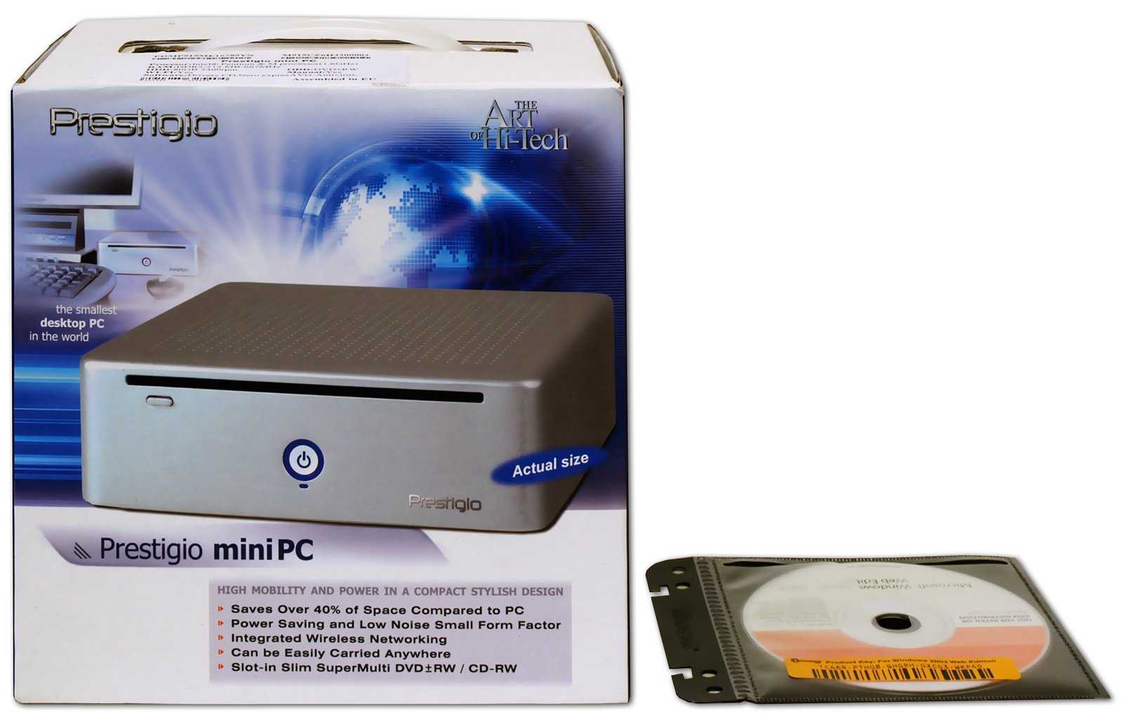 Prestigio MiniPC MP915 - drobeček ve stylu Mac mini